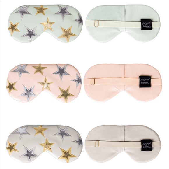 FREE PEOPLE ~ LEATHER! cooling eye mask! NEW! - Picture 2 of 8